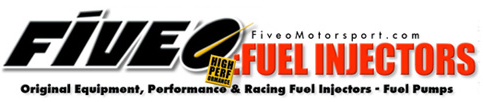 FiveOMotorsports Fuel Injectors 1200cc side feed